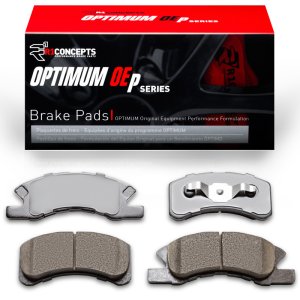 Dodge Attitude Brake Pads - Front - R1 Concepts - Optimum OE - `14-`25